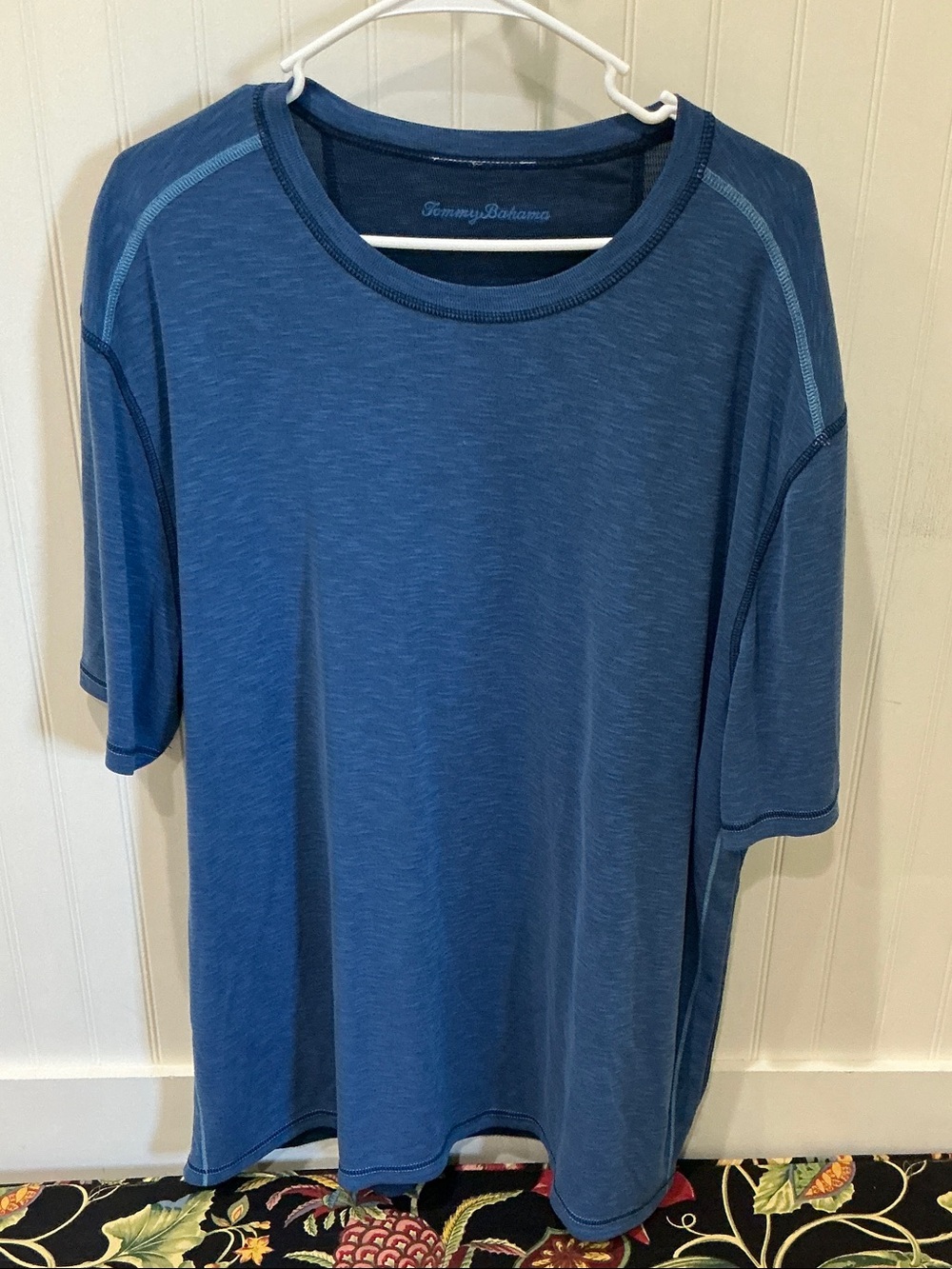 Tommy Bahama Blue Short-Sleeve Crewneck Tee